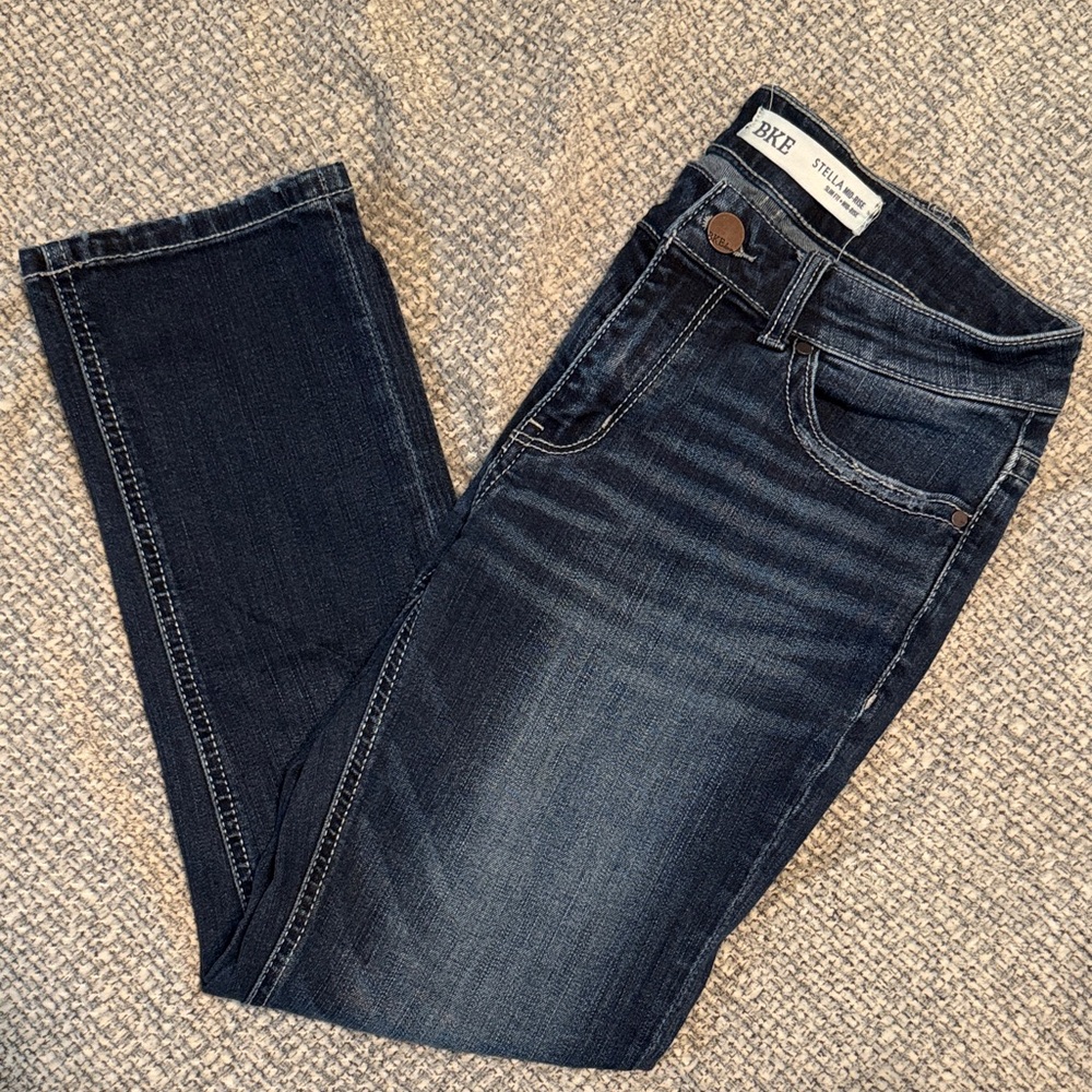 BKE Stella Mid-Rise Slim Fit Capris